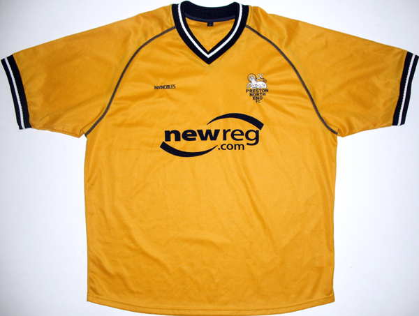 maillot de preston north end exterieur 2002-2003 rétro