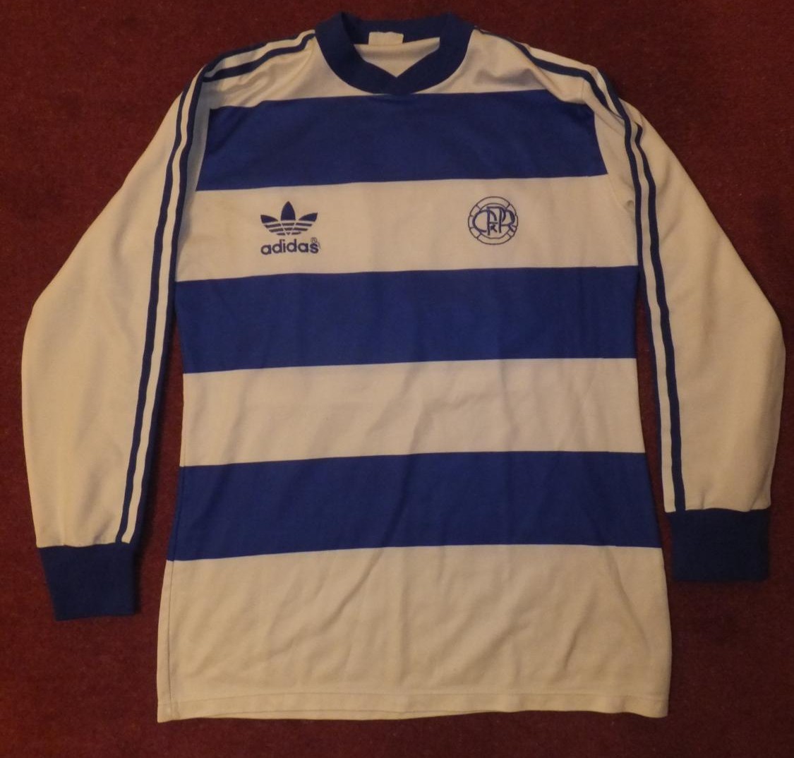 maillot de qpr domicile 1981-1982 rétro