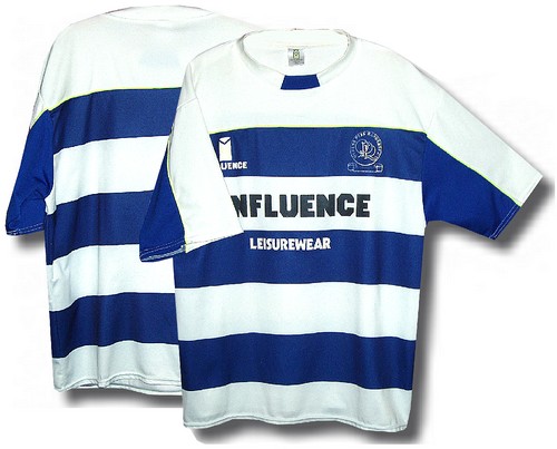 maillot de qpr domicile 1989-1990 rétro