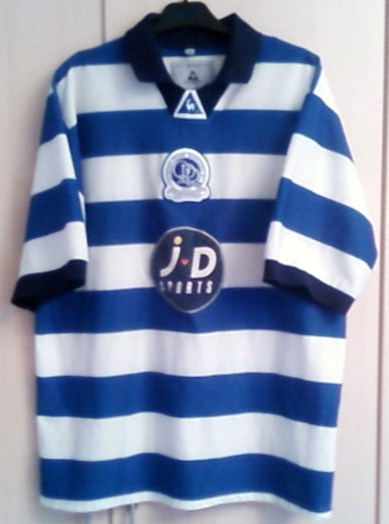 maillot de qpr domicile 2001-2002 pas cher