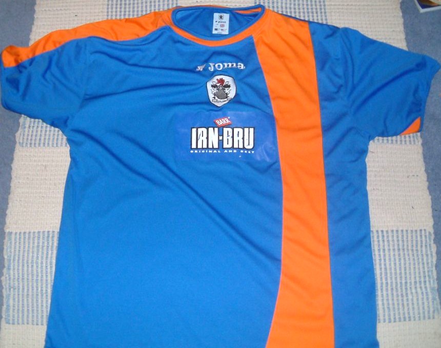 maillot de queen's park fc exterieur 2006-2008 rétro