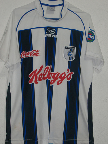 maillot de querétaro fc exterieur 2007 rétro