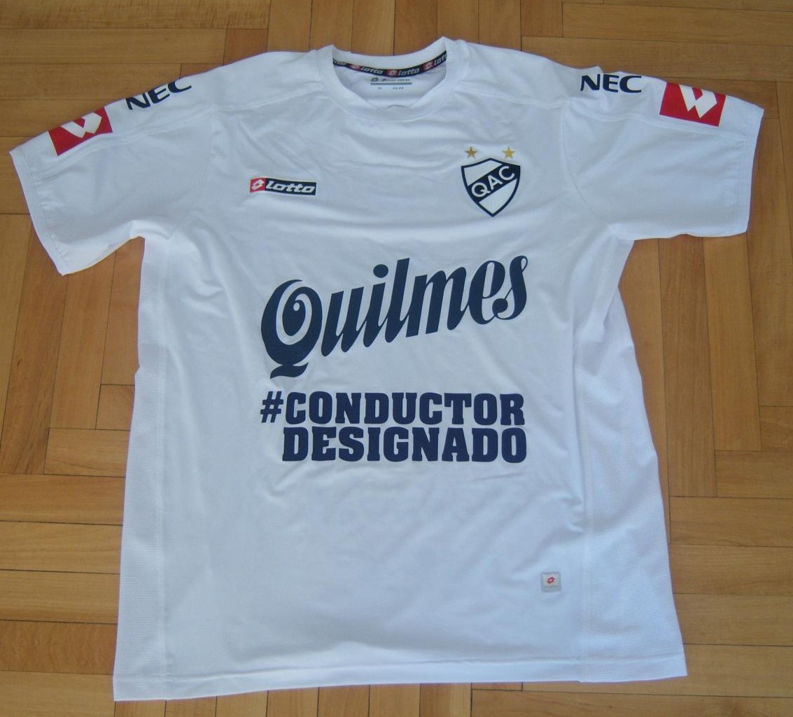 maillot de quilmes ac domicile 2014 rétro