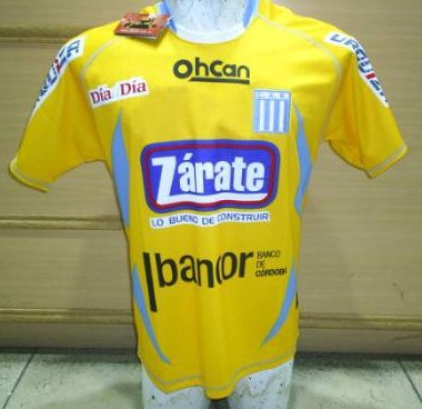 maillot de racing de córdoba exterieur 2011-2012 pas cher