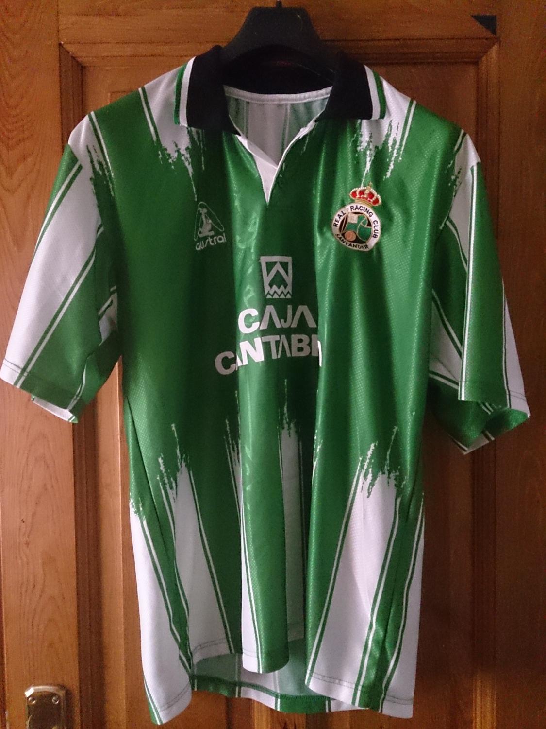 maillot de racing de santander exterieur 1997-1998 pas cher