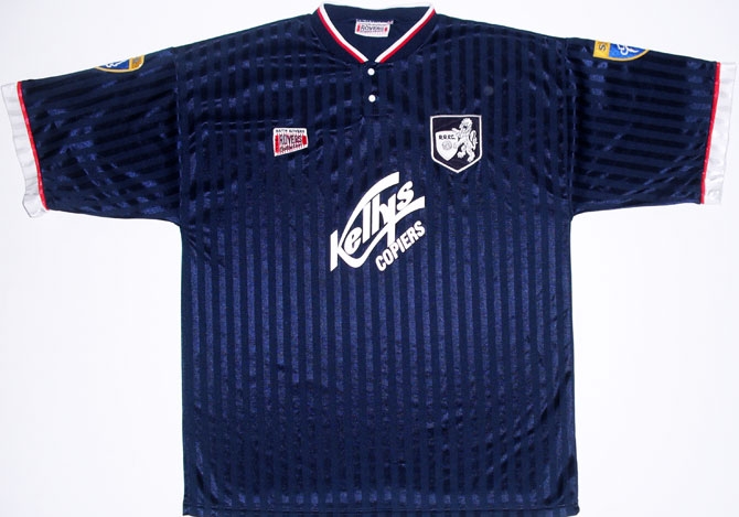 maillot de raith rovers domicile 1995-1997 pas cher