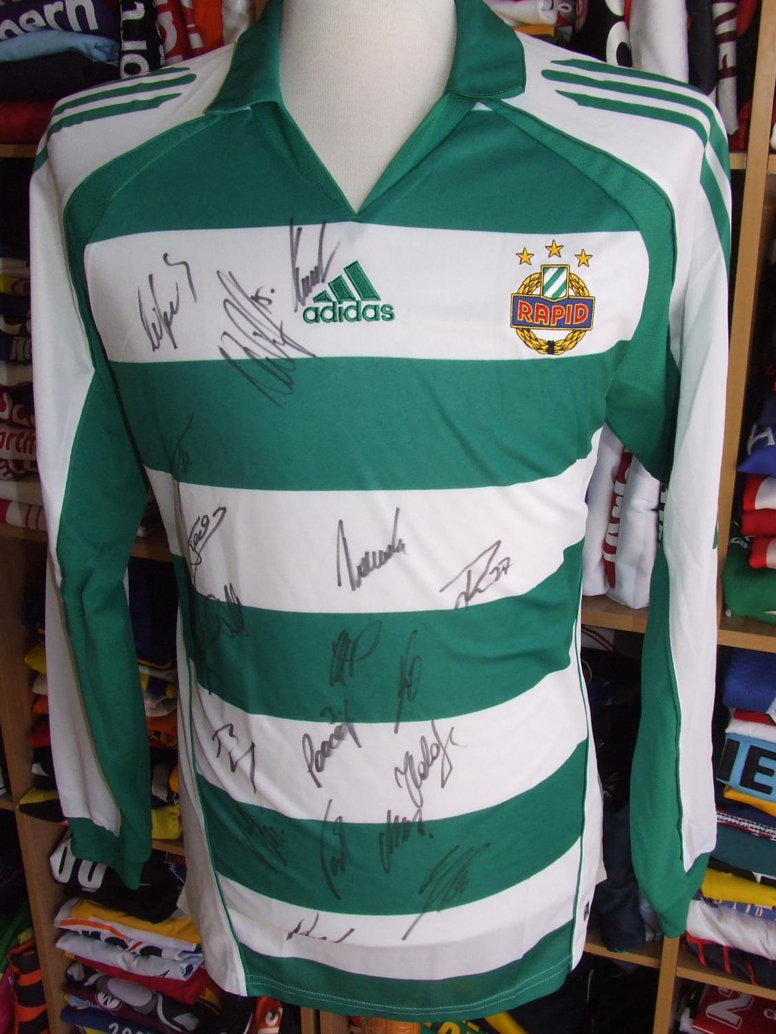 maillot de rapid vienne domicile 2006-2007 rétro