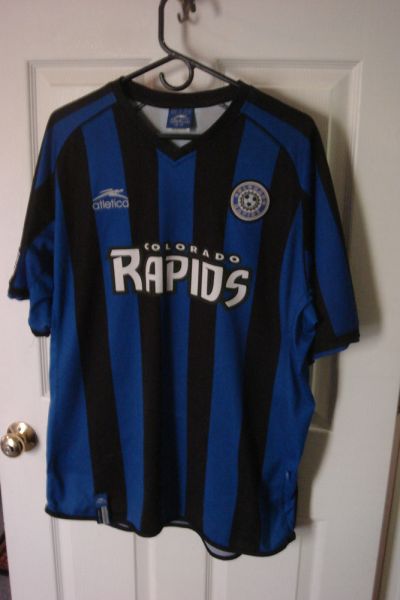 maillot de rapids du colorado domicile 2003-2004 rétro