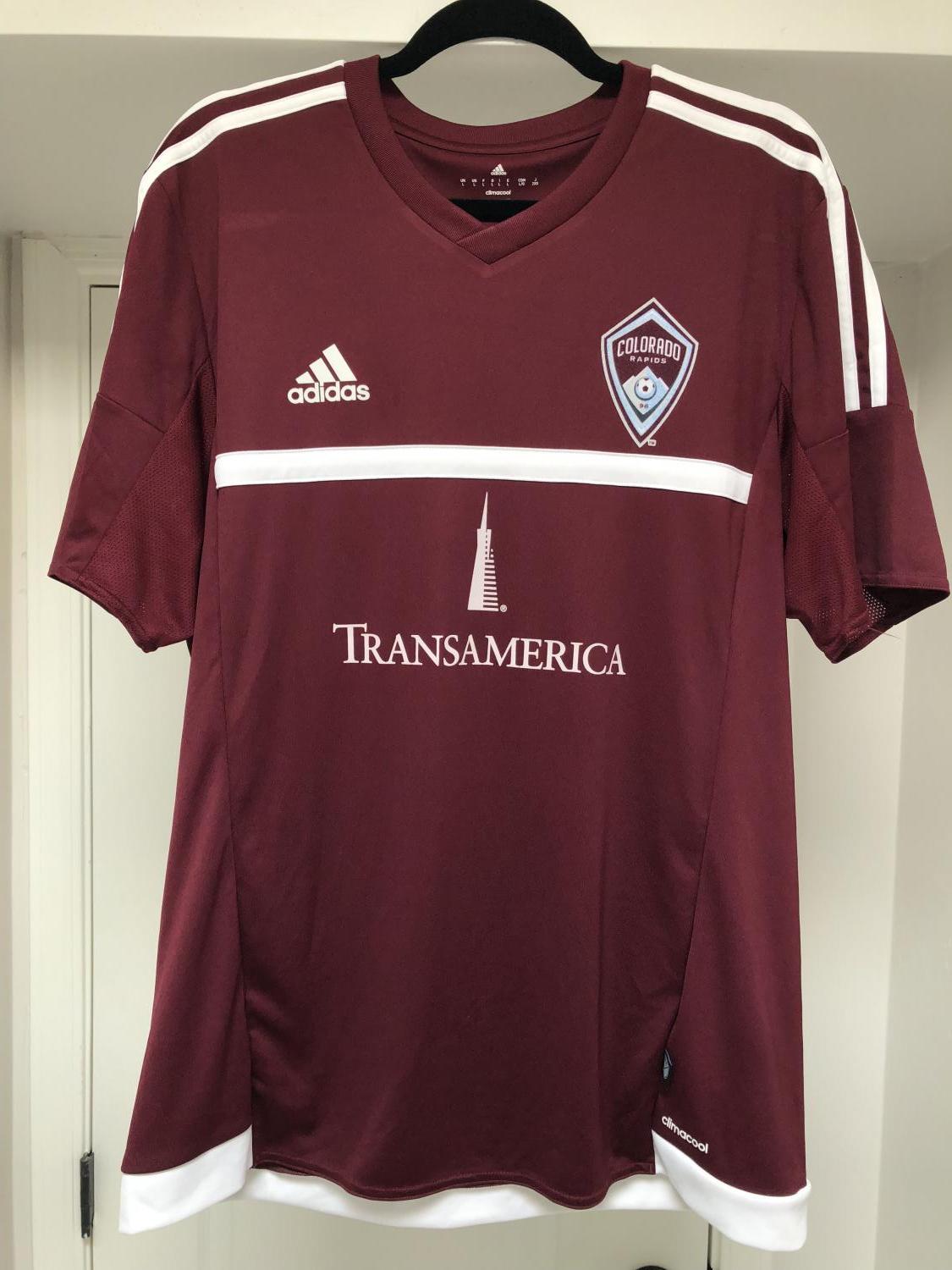 maillot de rapids du colorado domicile 2018-2019 rétro