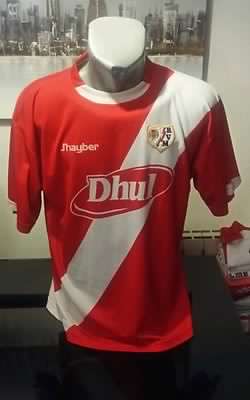 maillot de rayo vallecano exterieur 2006-2007 pas cher