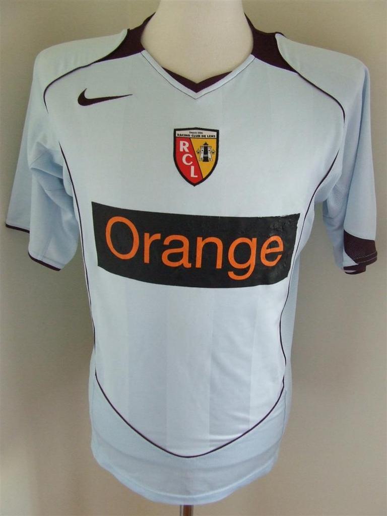 maillot de rc lens exterieur 2004-2005 pas cher