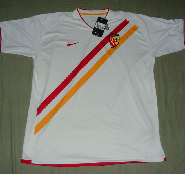 maillot de rc lens exterieur 2006-2007 pas cher