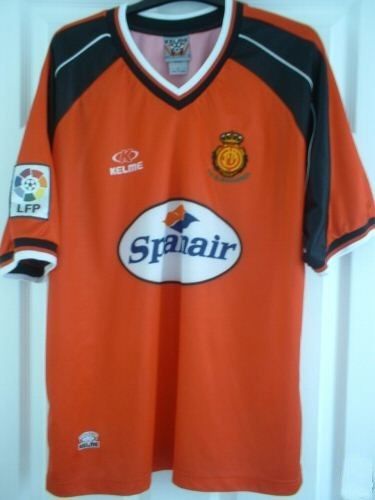 maillot de rcd majorque domicile 2001-2002 rétro