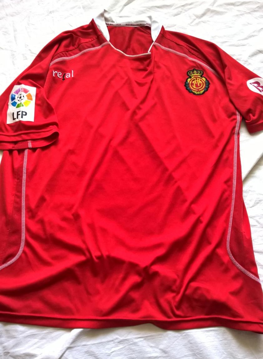 maillot de rcd majorque domicile 2009-2010 rétro