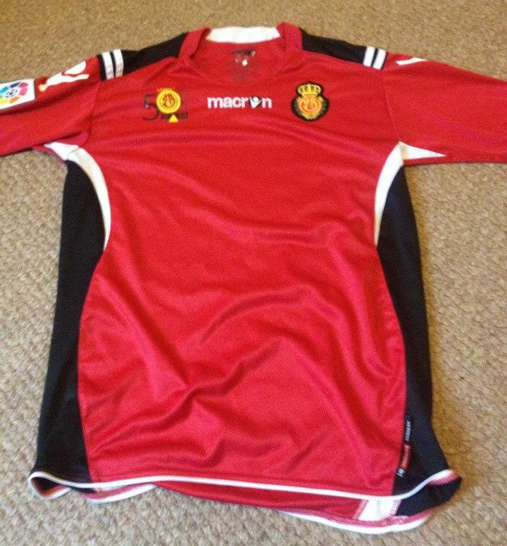 maillot de rcd majorque domicile 2010-2011 rétro