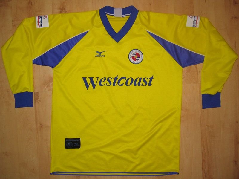 maillot de reading exterieur 2000-2001 pas cher