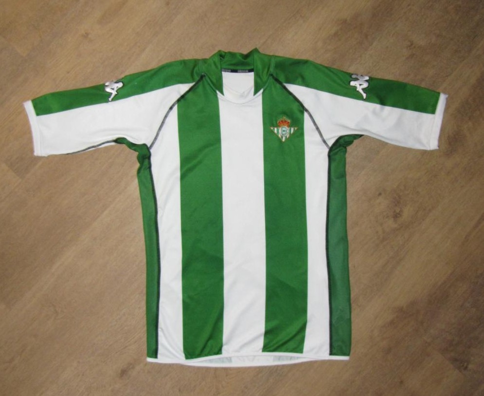 maillot de real betis domicile 2002-2003 pas cher