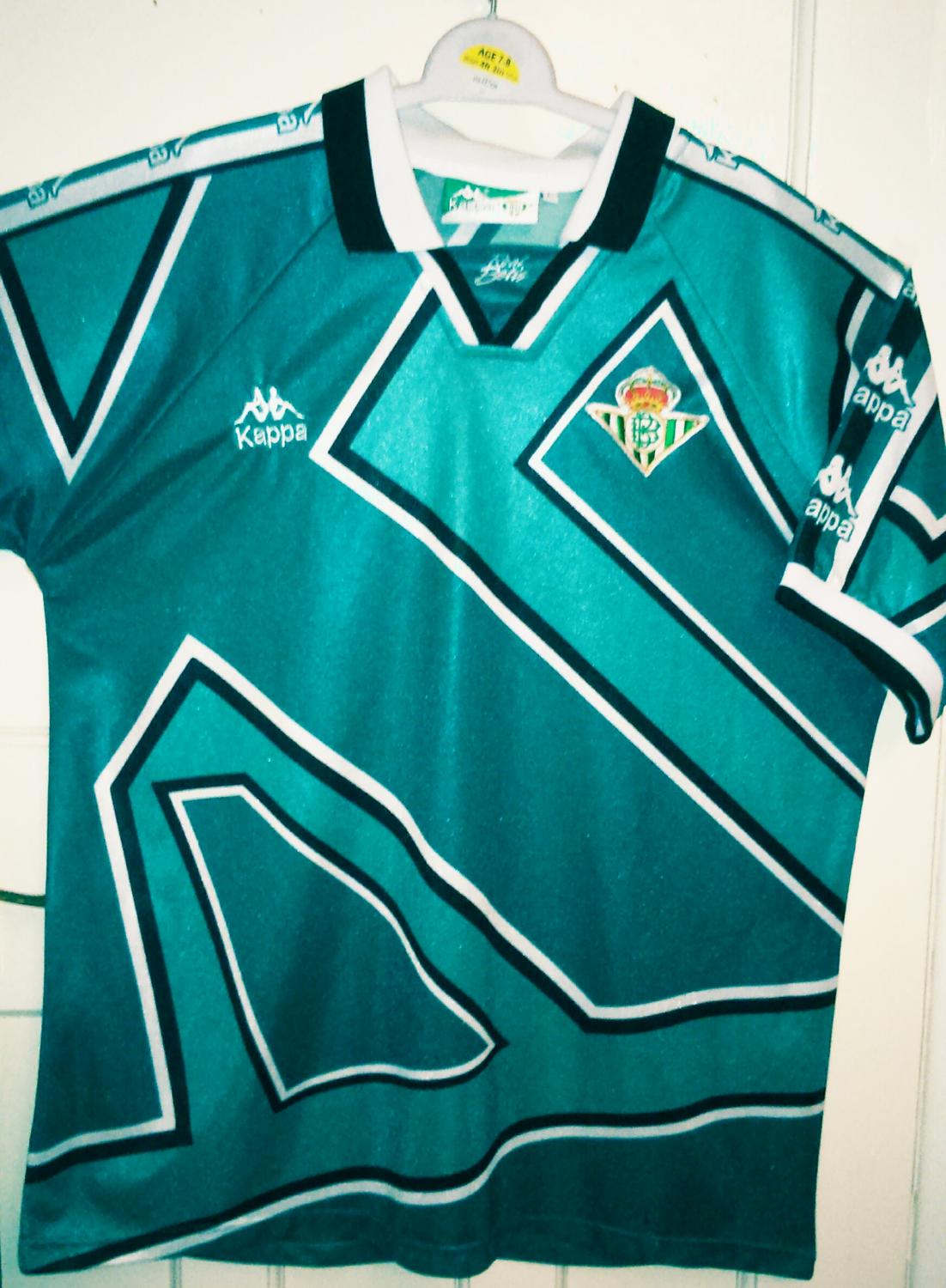 maillot de real betis exterieur 1995-1997 pas cher