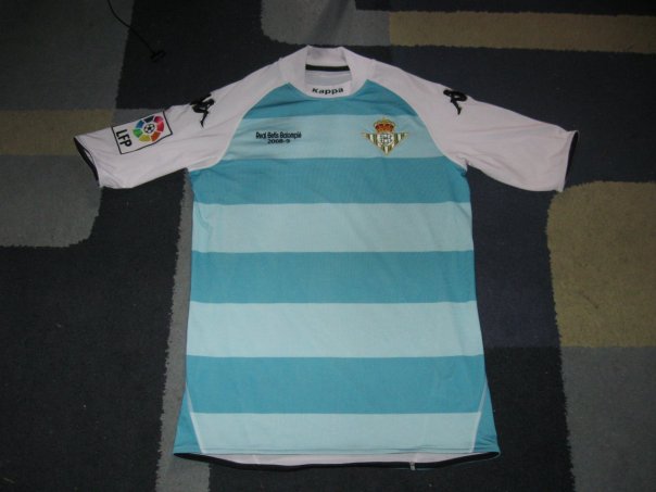 maillot de real betis exterieur 2008-2009 pas cher