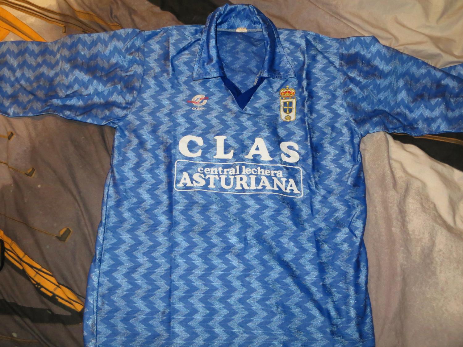 maillot de real oviedo domicile 1988-1989 rétro