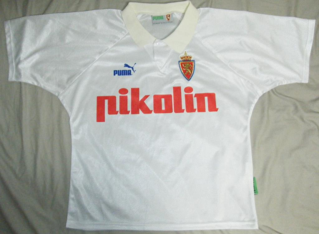 maillot de real saragosse domicile 1994-1995 rétro