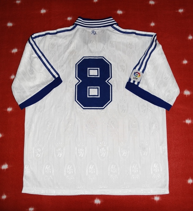 maillot de real saragosse domicile 1997-1999 rétro maillot de real saragosse domicile 1997-1999 rétro