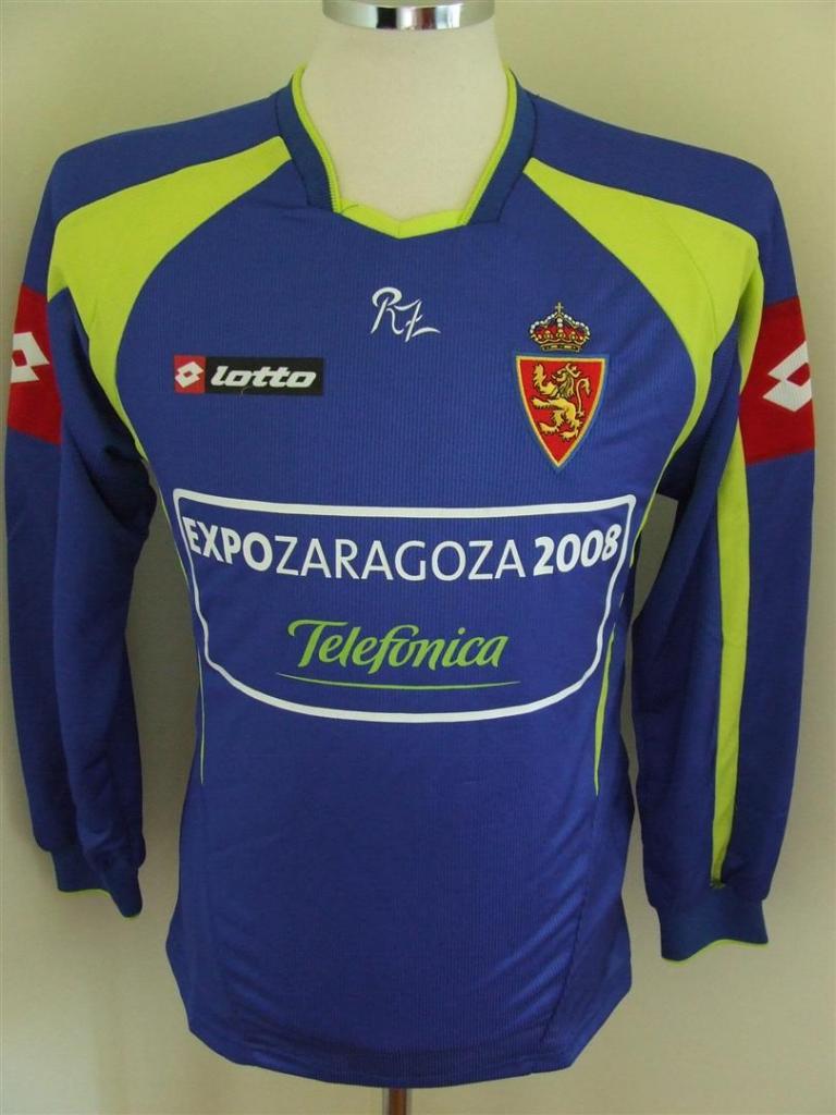 maillot de real saragosse exterieur 2005-2007 rétro