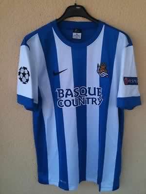 maillot de real sociedad domicile 2013-2014 rétro