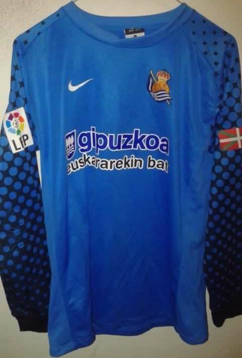 maillot de real sociedad gardien 2011-2012 rétro