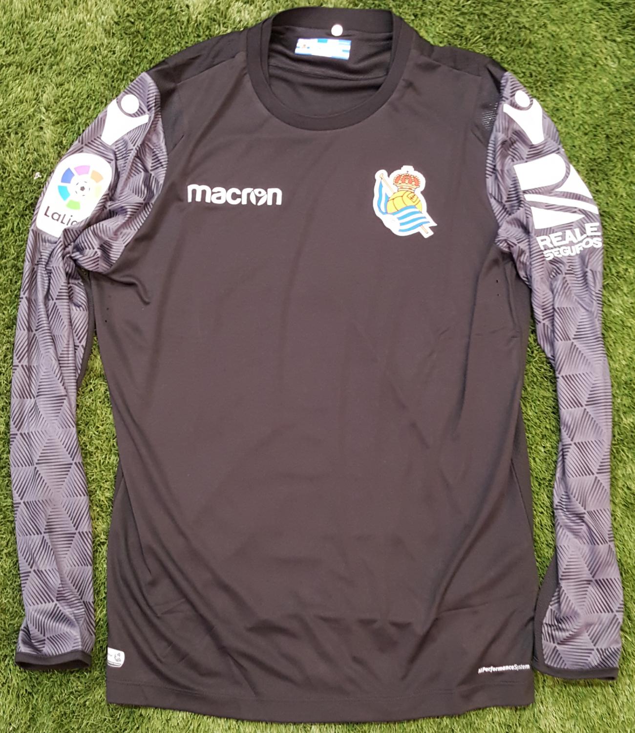 maillot de real sociedad gardien 2018-2019 rétro