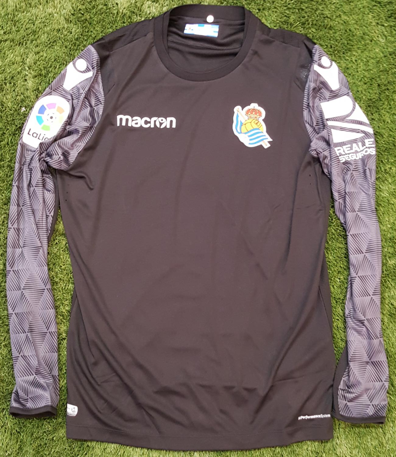 maillot de real sociedad gardien 2018-2019 rétro