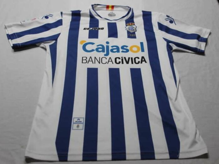 maillot de recreativo de huelva domicile 2011-2012 pas cher