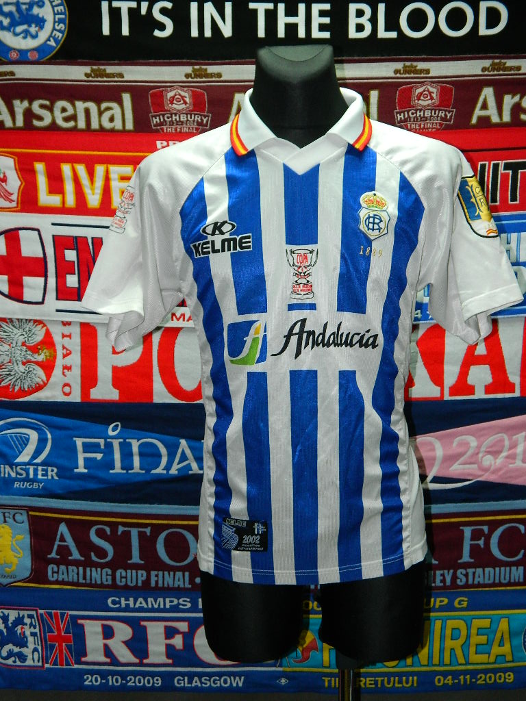 maillot de recreativo de huelva réplique 2003 pas cher