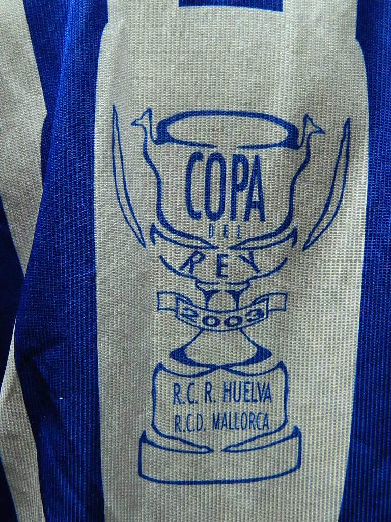 maillot de recreativo de huelva réplique 2003 pas cher