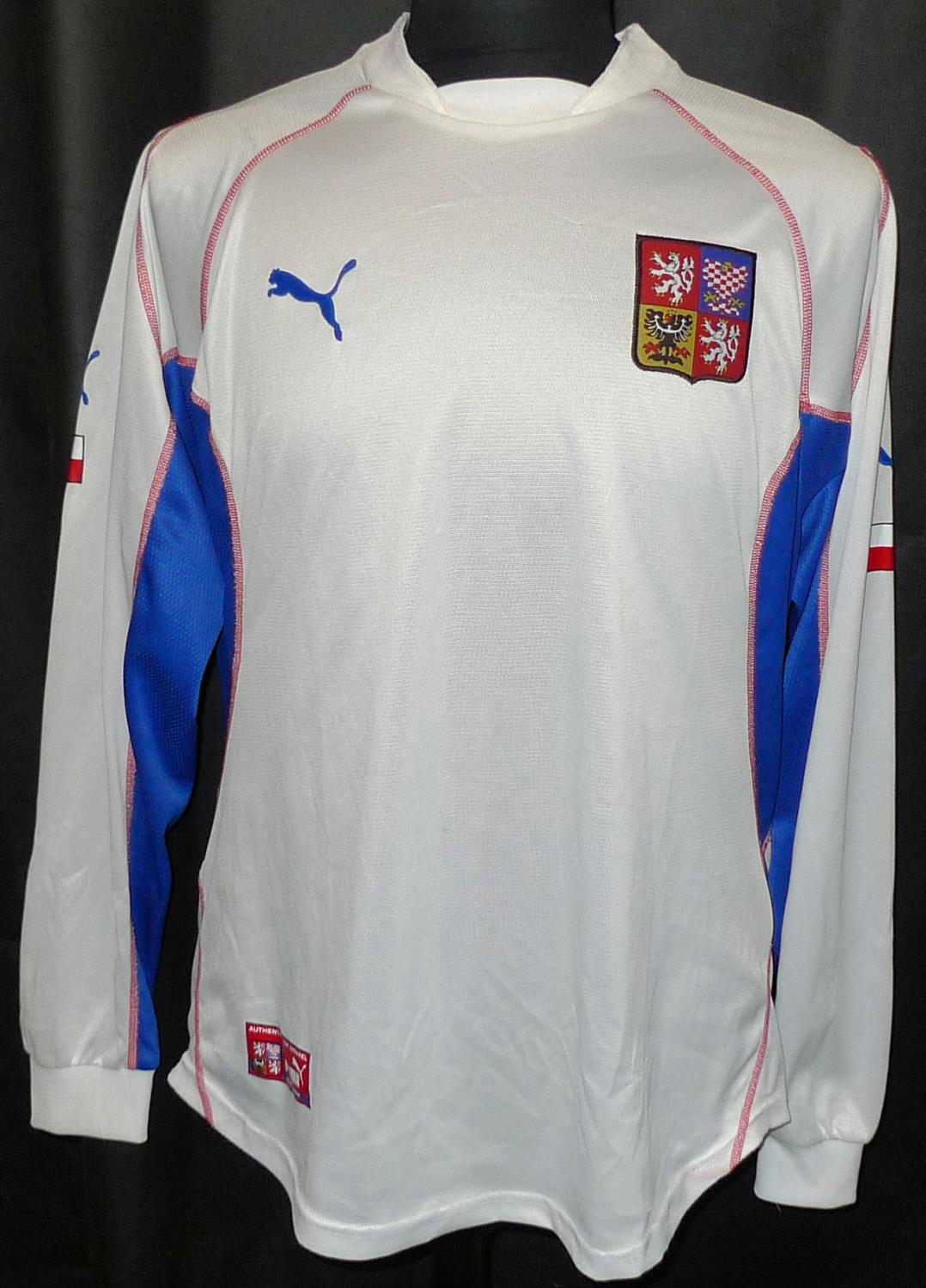 maillot de république tchèque exterieur 2003-2004 pas cher