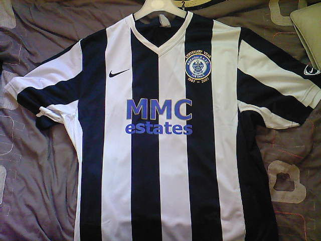 maillot de rochdale afc domicile 2007-2008 rétro