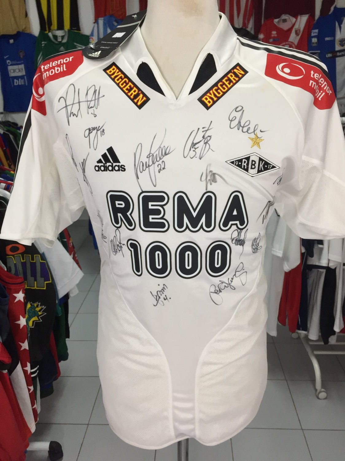 maillot de rosenborg bk domicile 2004 pas cher