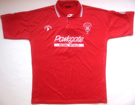 maillot de rotherham united fc domicile 1991-1992 rétro