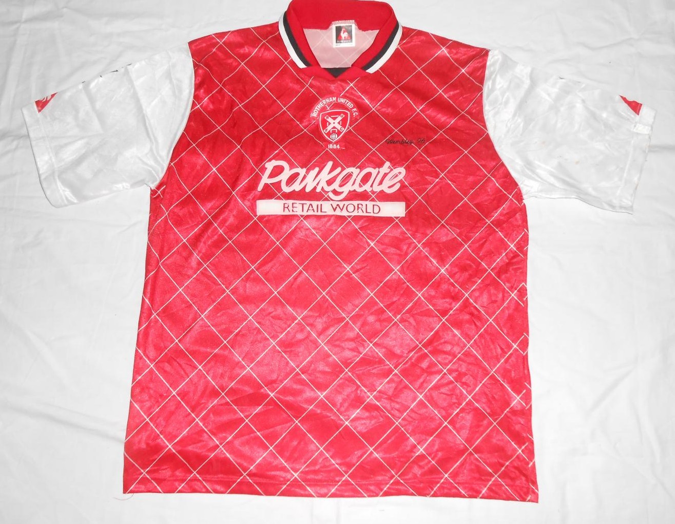 maillot de rotherham united fc domicile 1997-1998 rétro