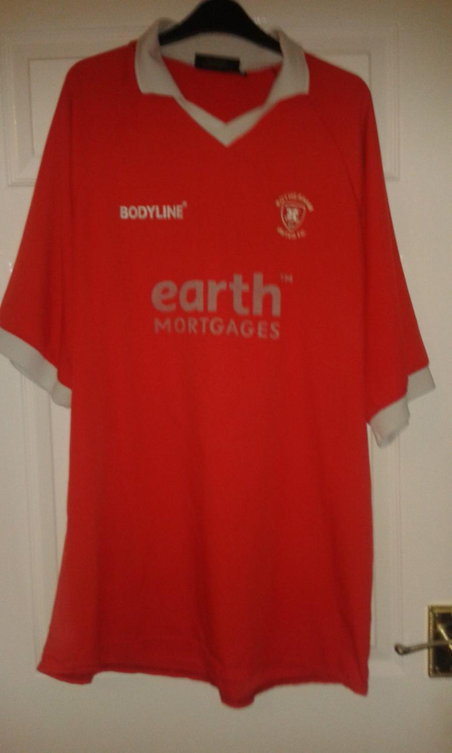 maillot de rotherham united fc domicile 2004-2005 rétro