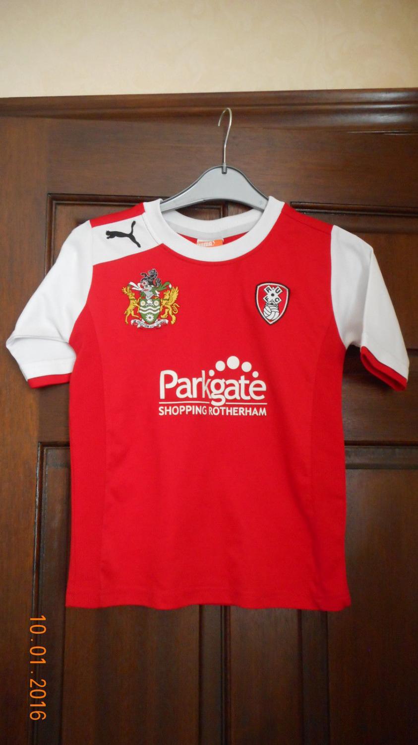 maillot de rotherham united fc domicile 2012-2014 rétro