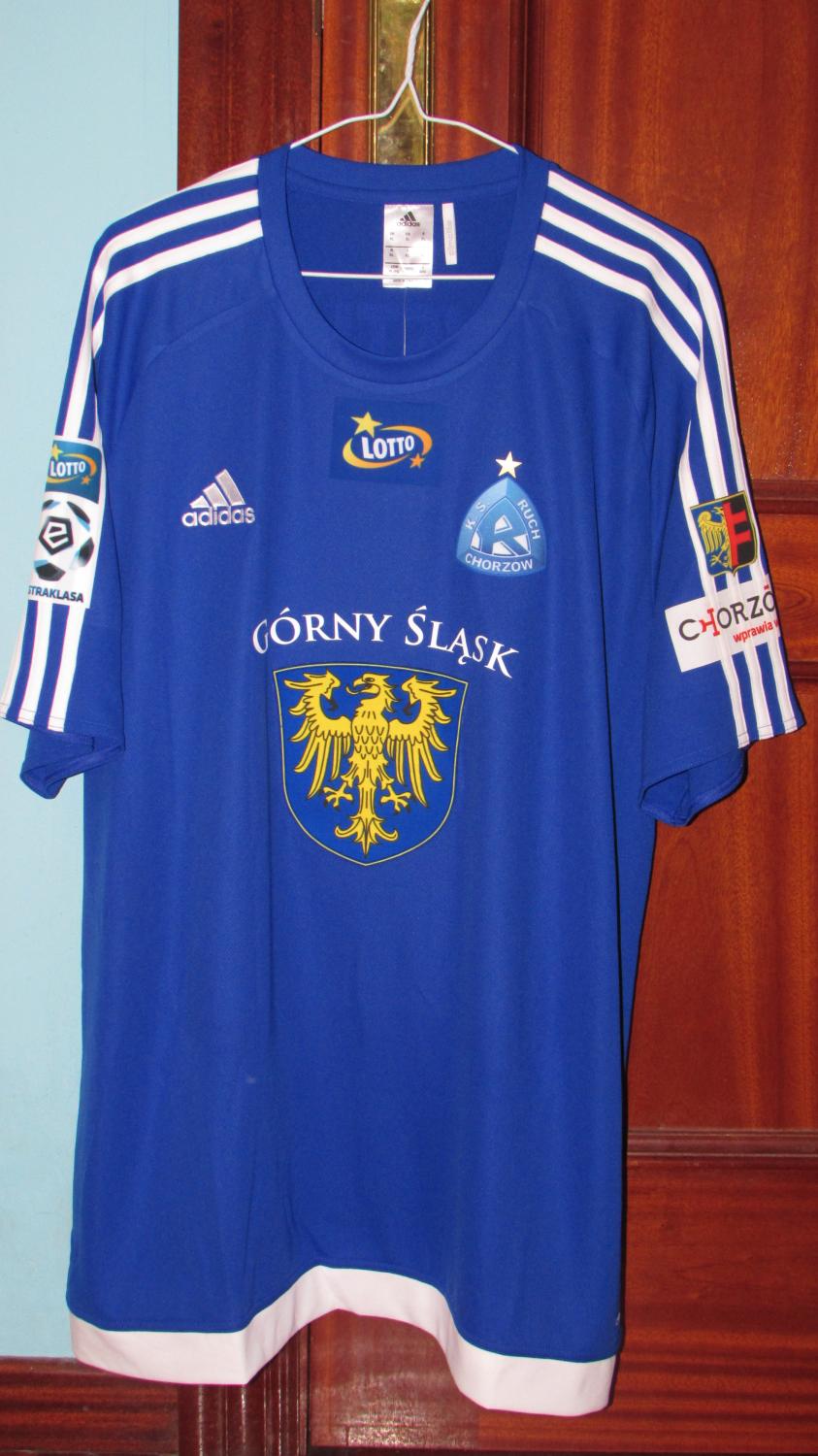 maillot de ruch chorzów domicile 2016-2017 pas cher