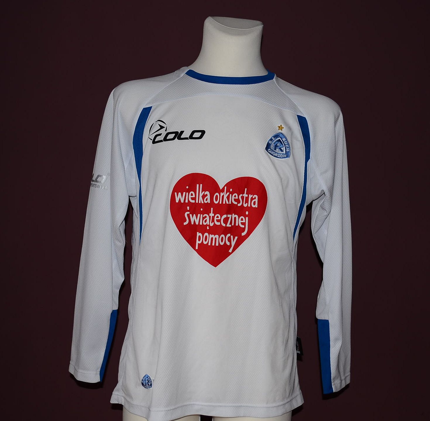 maillot de ruch chorzów exterieur 2008-2009 pas cher