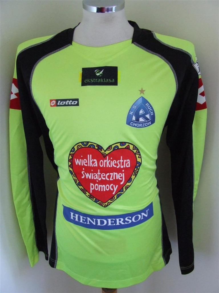 maillot de ruch chorzów gardien 2010-2011 pas cher