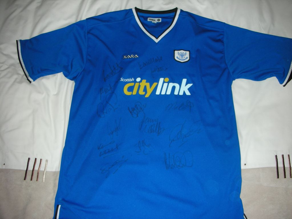 maillot de saint johnstone domicile 2003-2004 rétro