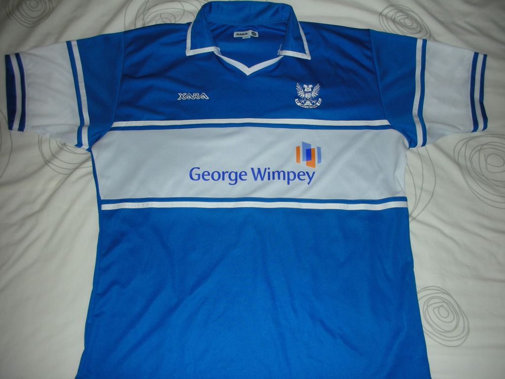 maillot de saint johnstone domicile 2006-2007 rétro