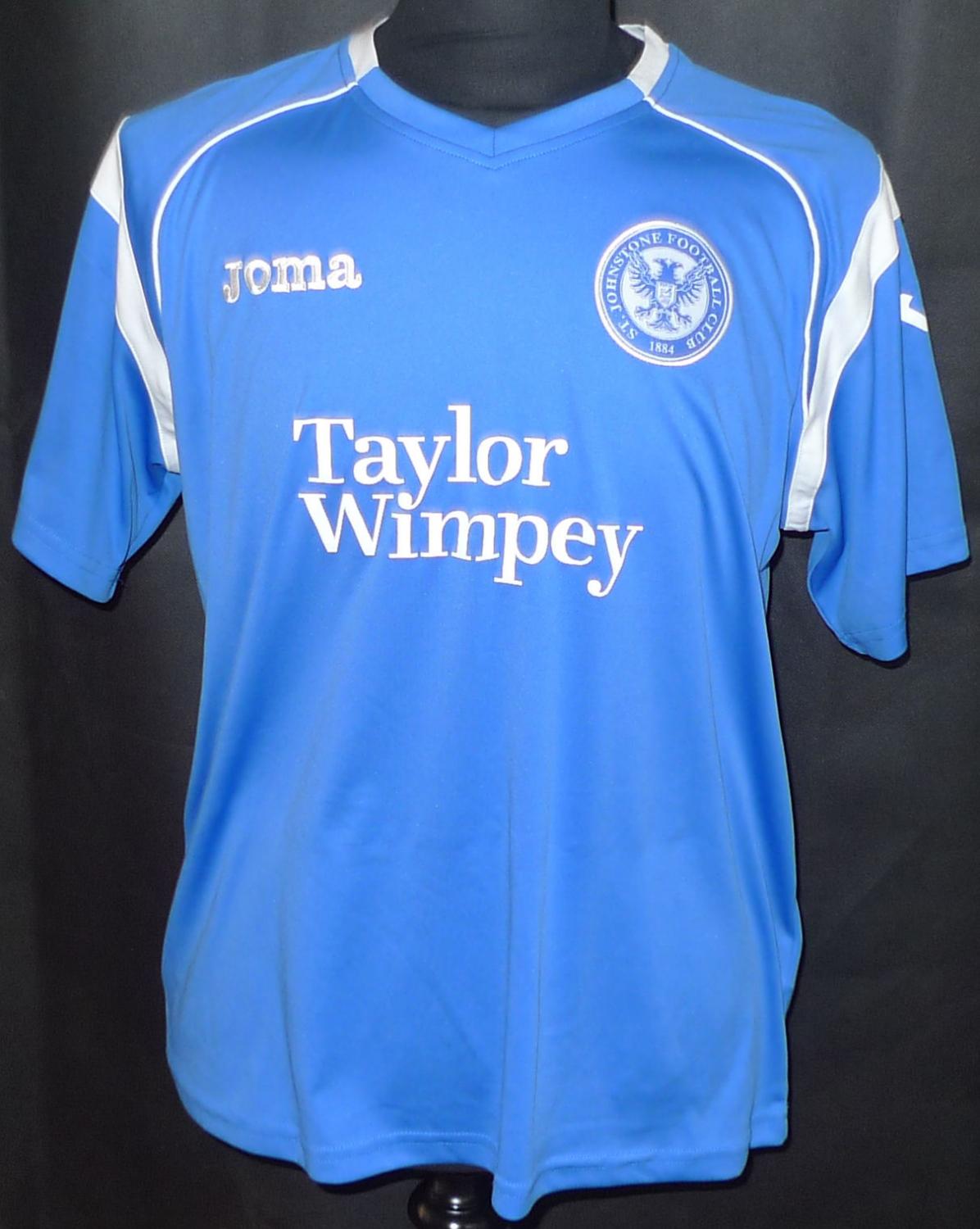 maillot de saint johnstone domicile 2010-2011 rétro