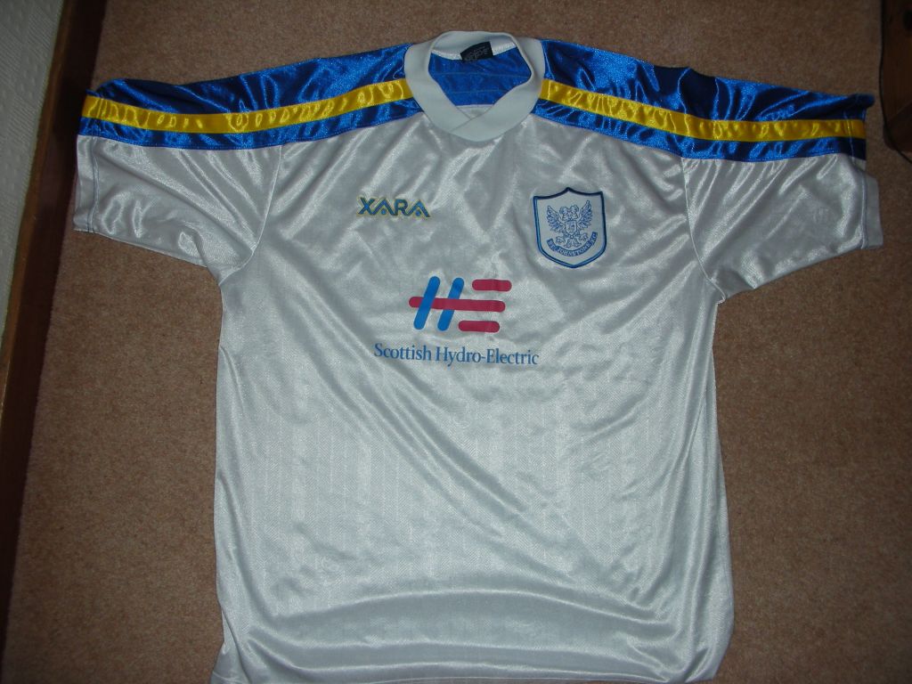 maillot de saint johnstone exterieur 1998-2000 rétro