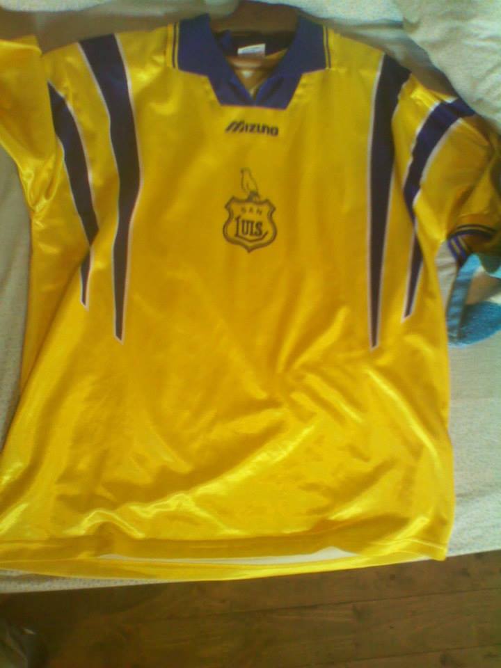 maillot de san luis de quillota domicile 1999-2001 rétro