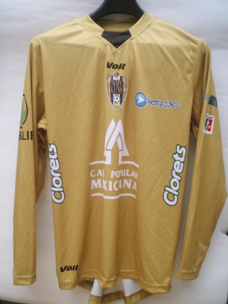 maillot de san luis fc gardien 2009-2010 pas cher